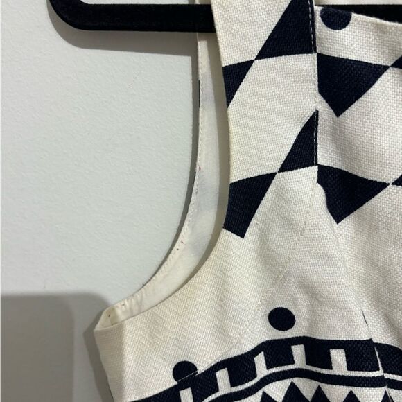 J. Crew Geometric Button Front Dress - Picture 6 of 6